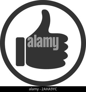 thumbs up symbol or icon vector illustration Stock Vector