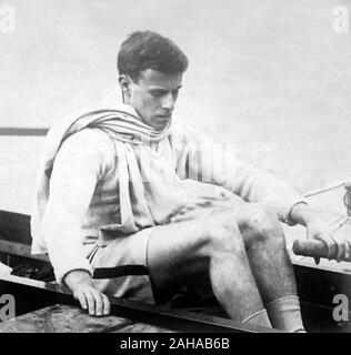 Douglas Stuart, Cambridge University crew, 1909 Boat Race Stock Photo