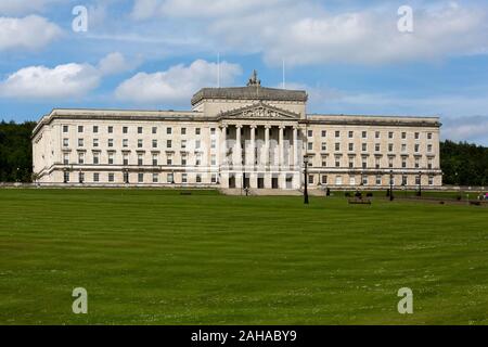 15.07.2019, Belfast, Northern Ireland, Great Britain - Stormont Castle, seat of the Northern Ireland Assembly and government of Northern Ireland, when