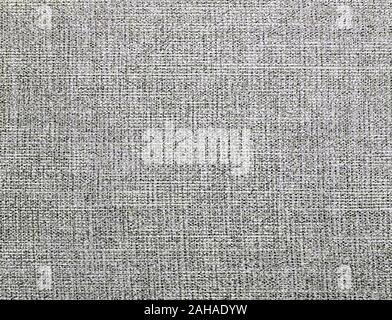 Textured gray natural fabric Stock Photo
