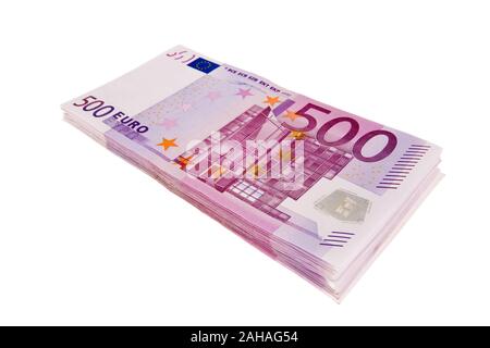 500er Euro-Banknoten Stock Photo