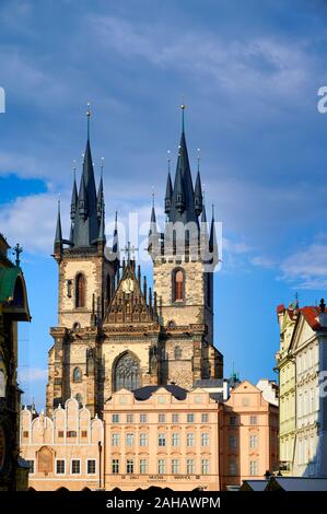 Prague Czech Republic. View of Old Town Square Stock Photo