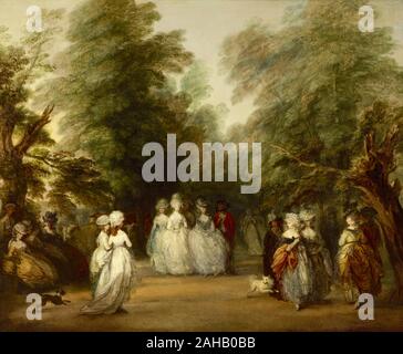 The Mall in St. James's Park by Thomas Gainsborough Stock Photo