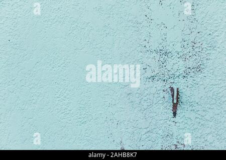Aqua painted concrete wall background texture Stock Photo
