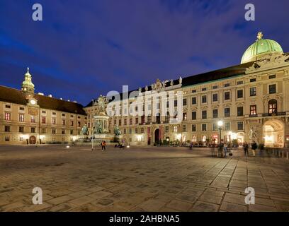 The Hofburg Imperial Palace Vienna Austria Stock Photo