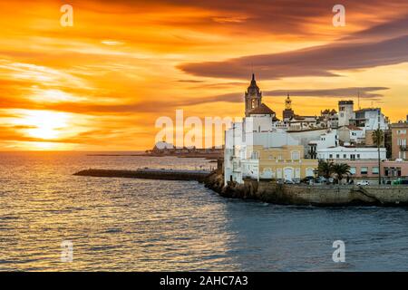 Sitges, Catalonia, Spain Stock Photo