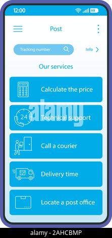 Digital books smartphone interface vector template. Mobile e-reader app page layout. Ebooks shop. Buying books online screen. Virtual library. Online Stock Vector