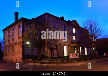 Exterior of Peterborough Museum, Peterborough City, Cambridgeshire; England; UK Stock Photo