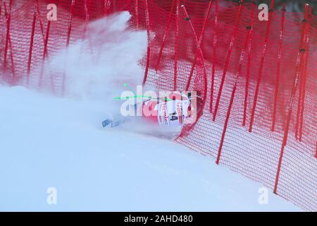 Bormio, Italy. 28th Dec, 2019. Men's Downhill, Ski in Bormio, Italy, December 28 2019 Credit: Independent Photo Agency/Alamy Live News Stock Photo