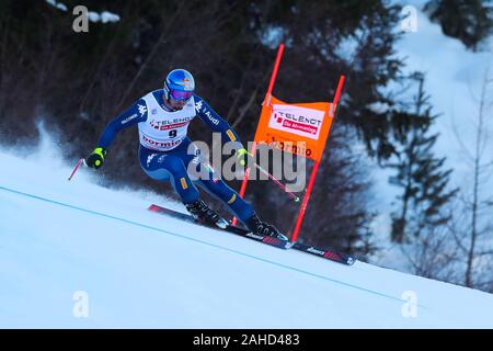 Bormio, Italy. 28th Dec, 2019. Men's Downhill, Ski in Bormio, Italy, December 28 2019 Credit: Independent Photo Agency/Alamy Live News Stock Photo