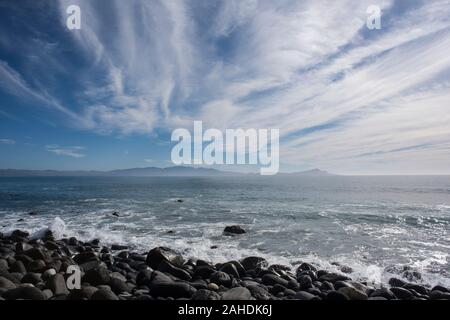 San Miguel Beach, Ensenada, Mexico Stock Photo