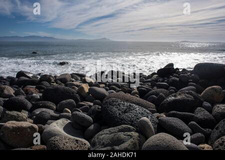 San Miguel Beach, Ensenada, Mexico Stock Photo