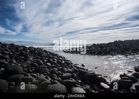 San Miguel Beach, Ensenada, Mexico Stock Photo