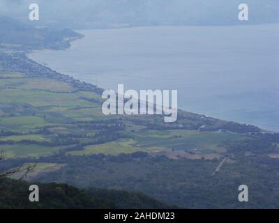 Coast of Cape Calavite in northwestern Mindoro island, The Philippines Stock Photo