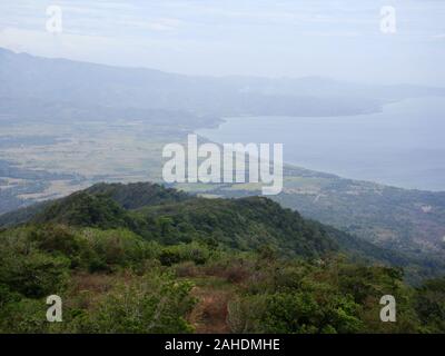 Coast of Cape Calavite in northwestern Mindoro island, The Philippines Stock Photo