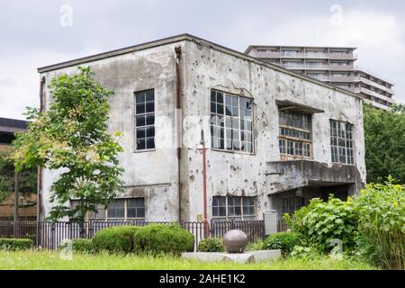 Former Transformer Substation Building in Tokyo Stock Photo