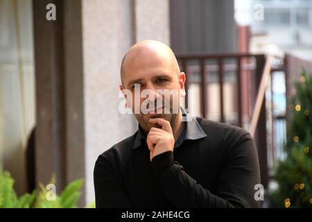 Roma Le Méridien Visconti Rome 27 dic 2019 - Presentation film TOLO TOLO Checco Zalone  Credit: Giuseppe Andidero Stock Photo