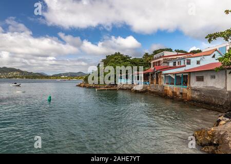 Sainte-Anne bay, Sainte-Anne, Martinique, France Stock Photo