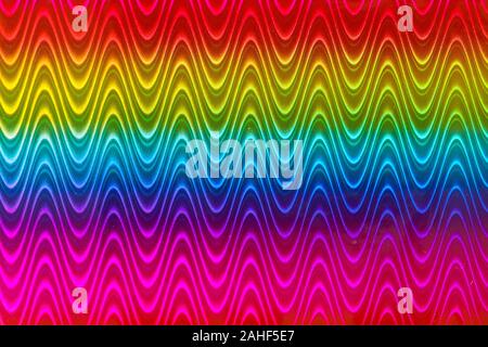 Seamless abstract glitter rainbow background of holographic paper Stock Photo