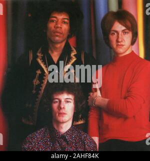 CD: The Jimi Hendrix Experience 'ARE YOU EXPERIENCED' and 'AXIS: BOLD AS LOVE', released on Track Records. Stock Photo