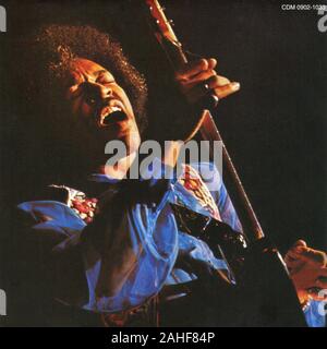 CD: The Jimi Hendrix Experience 'IN THE WEST' and 'LOOSE ENDS', released on POLYDOR. Stock Photo