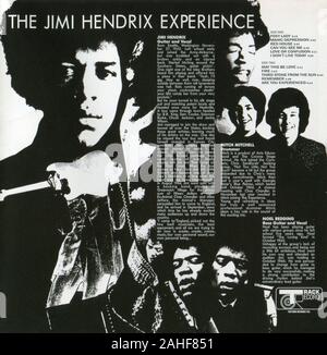 CD: The Jimi Hendrix Experience 'ARE YOU EXPERIENCED' and 'AXIS: BOLD AS LOVE', released on Track Records. Stock Photo