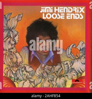 CD: The Jimi Hendrix Experience 'IN THE WEST' and 'LOOSE ENDS', released on POLYDOR. Stock Photo