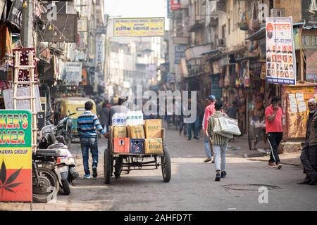 Paharganj District in Delhi, India Stock Photo