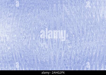 Blue frosted waves abstract pattern. Texture and background Stock Photo