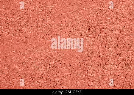 Red wall close up. Large macro texture and background Stock Photo
