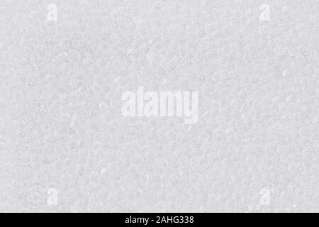 White styrofoam close up. Macro texture and background Stock Photo