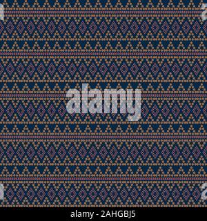 Batak ethnic seamless pattern motif ulos Stock Vector
