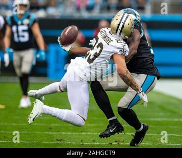 Chicago, Illinois, USA. 01st Nov, 2020. - Bears #12 Allen Robinson II and  Saints #23 Marshon Lattimore in action during the NFL Game between the New  Orleans Saints and Chicago Bears at