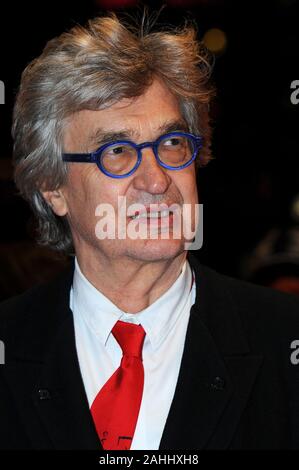 February 20th, 2018 - Berlin  Win Wenders attends the Berlinale Film Festival Stock Photo