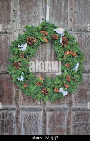 Christmas Wreaths at Fountains Hall