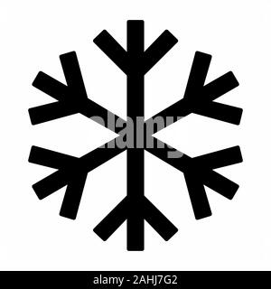 Snow flake icon Stock Vector