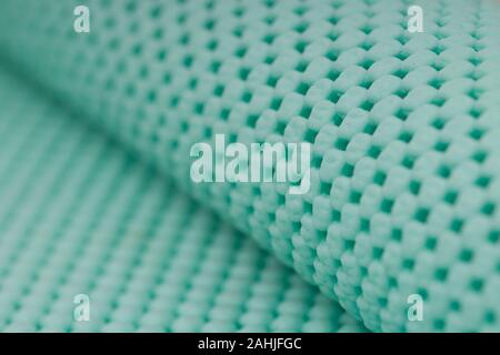 Aquamarine Aqua  Retro Backdrop Banner. abstract background .  blue mat for fitness, yoga, pilates Stock Photo