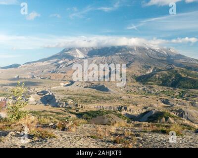 Mount St Helens in Washington State. Stock Photo