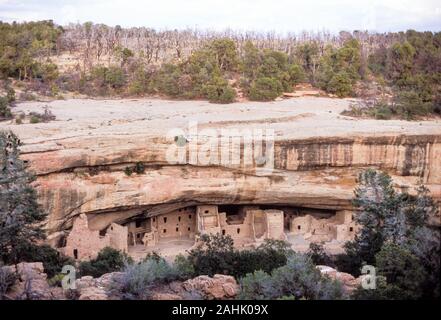 Spruce Tree House, Mesa Verde, Colorado Stock Photo