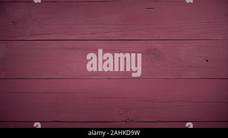 Wooden board painted in dry rose color Stock Photo