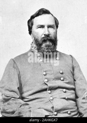Lt. Gen. Jas. Longstreet, James Longstreet (1821 – 1904) Confederate general of the American Civil War Stock Photo
