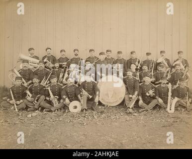 19th Century Vintage Photograph Band On The 2nd Dragoon Guards India 1866 Stock Photo Alamy 19th century vintage photograph band