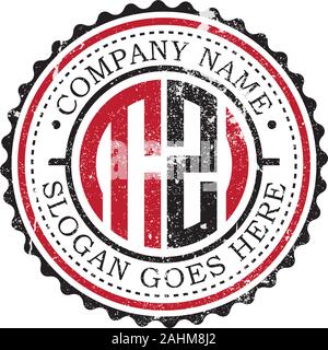 T AND Z initial logo inspirations,vintage badge logo design, letter logo template Stock Vector