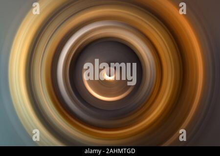Abstract background Divergent circles from center. Exodus of circles from central point. Holy magic sparkle. Concentric circles one in another. Stock Photo