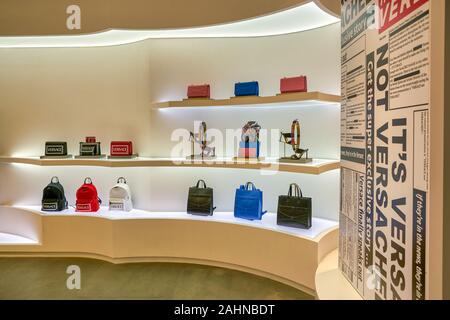 SINGAPORE - CIRCA APRIL, 2019: goods on display at Charles & Keith store in  The Shoppes at Marina Bay Sands. CHARLES & KEITH is a Singaporean fast-fas  Stock Photo - Alamy