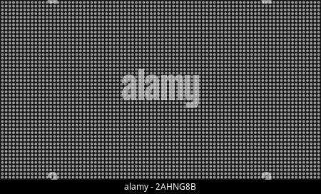 Grunge background Pattern of evenly spaced points. Abstract texture for gray metal. Stock Vector