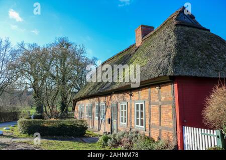 Manor house on Gut Panker, Germany Stock Photo