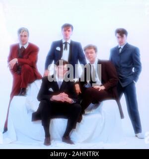 New Romantic rock Band Spandau Ballet. 1983 Stock Photo - Alamy