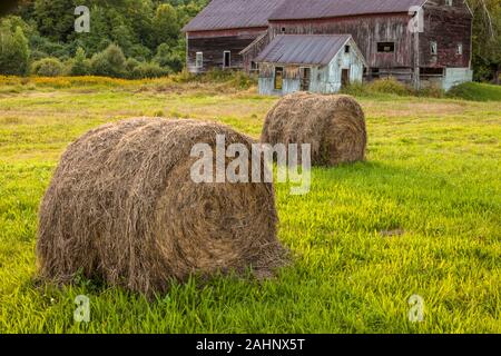 Bullitt Farm in Ashfield, Massachusetts Stock Photo