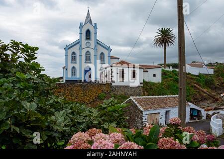 Kirche in Altares, Terceira, Azoren, Portugal / Igreja de Sao Roque dos Altares Stock Photo